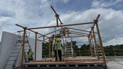 Custom Safari Tent For Singapore Zoo