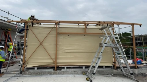Custom Safari Tent For Singapore Zoo Custom Safari Tent For Singapore Zoo