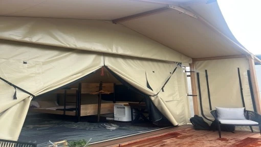Custom Safari Tent For Singapore Zoo