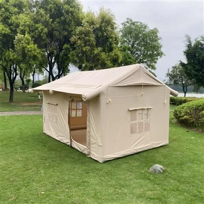 Inflatable Tent With Canopy