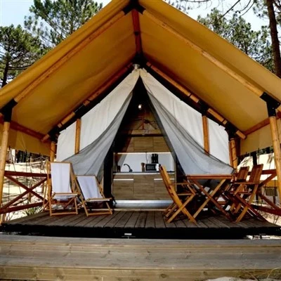 Wood Frame Safari Tent